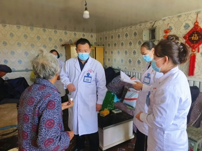 哈巴河縣啟動醫養結合服務，為老人晚年幸福生活“加碼”營養健康咨詢